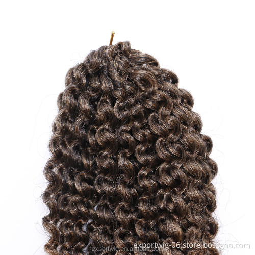 Crochet Braid Hair 8inch Synthetic African Wholesale Kinky Curly Hair Extensions Cheap Crochet Curly Braids Hair